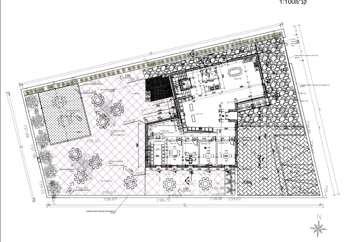 Cross-section elevation
